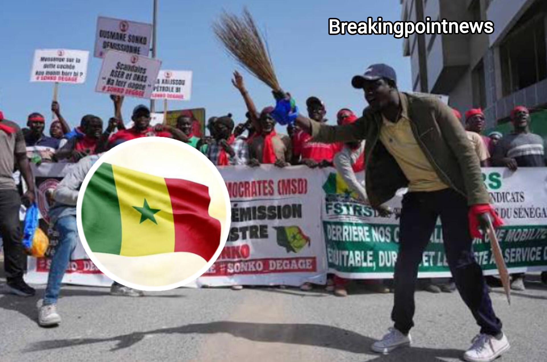 Senegalese Workers Protest Rising Living Costs Ahead of Three-Day General Strike